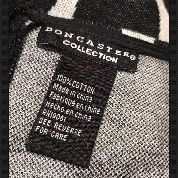 DONCASTER Collection Polka Dot Sweater Knit - Picture 6 of 7